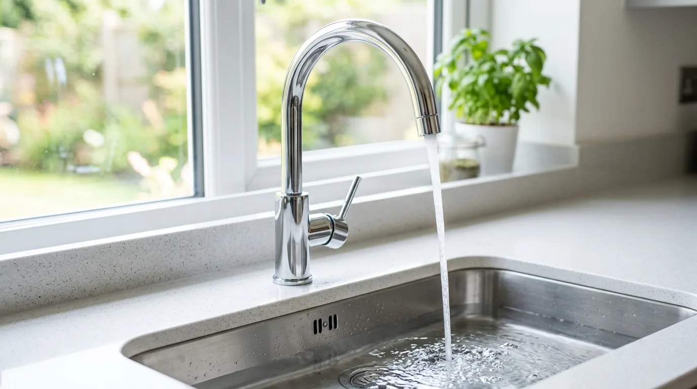 Local Plumbing Master Pros same day plumber fixing a faucet in Dougherty, IA